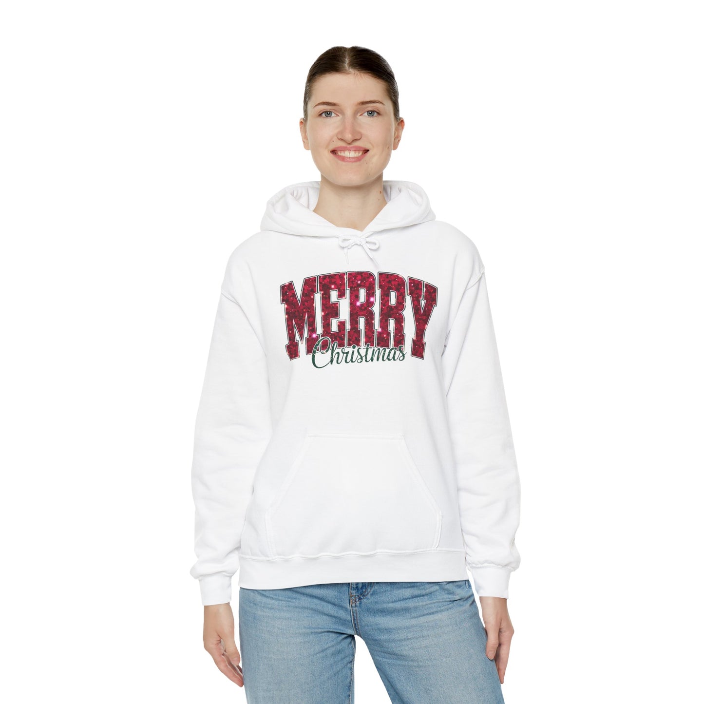 Merry Christmas Cozy Holiday Hoodie