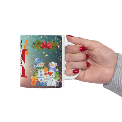 Christmas 2025 Reindeer Gift Mug