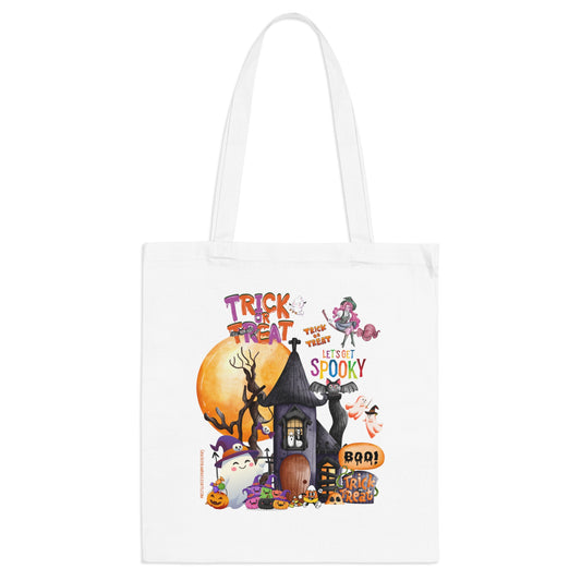 Spooky Halloween Ghostly Trick or Treat Bag