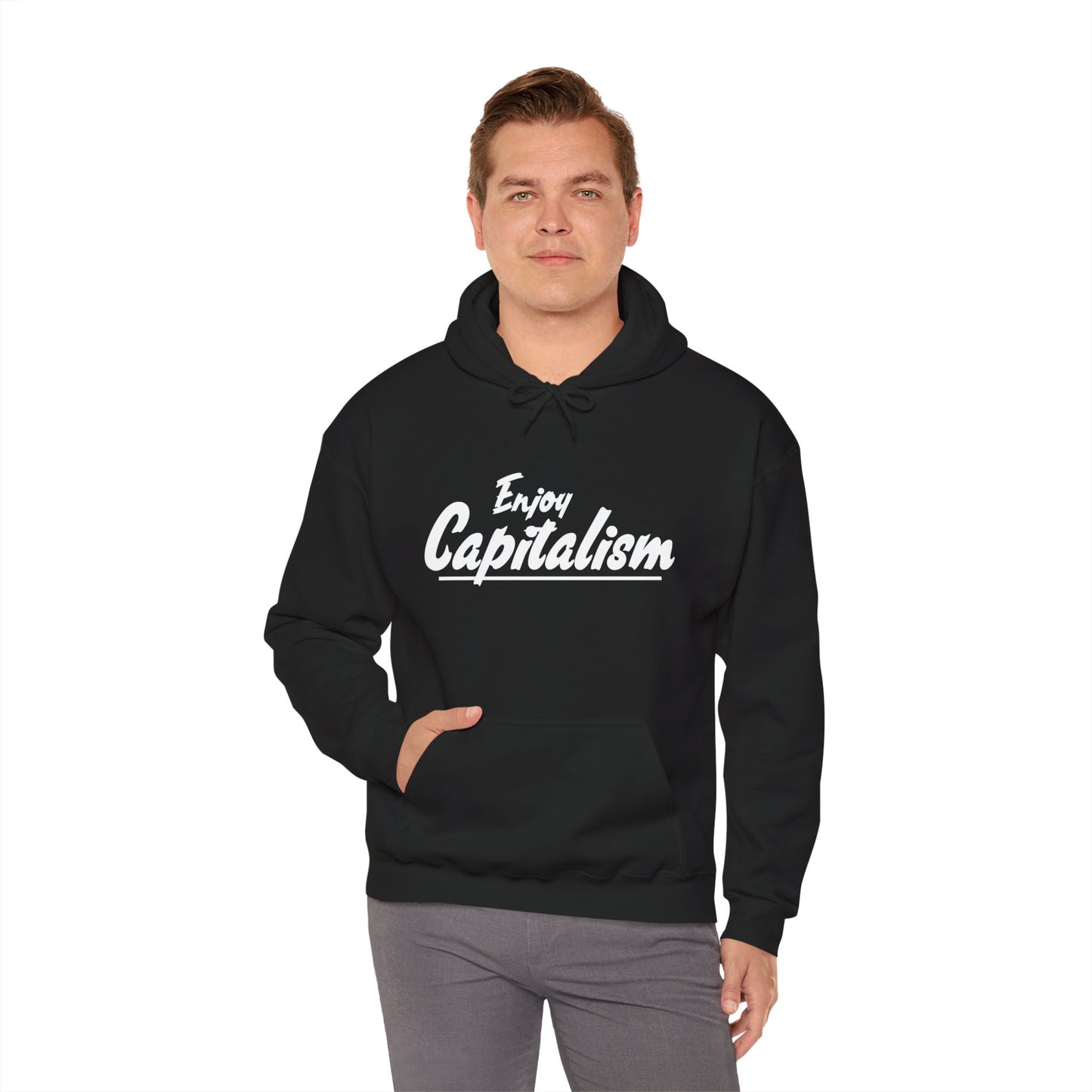 Unisex Enjoy Capitalism Hoodie