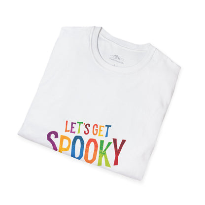เสื้อยืดสำหรับผู้ใหญ่ Unisex รุ่น Let's Get Spooky Halloween Softstyle