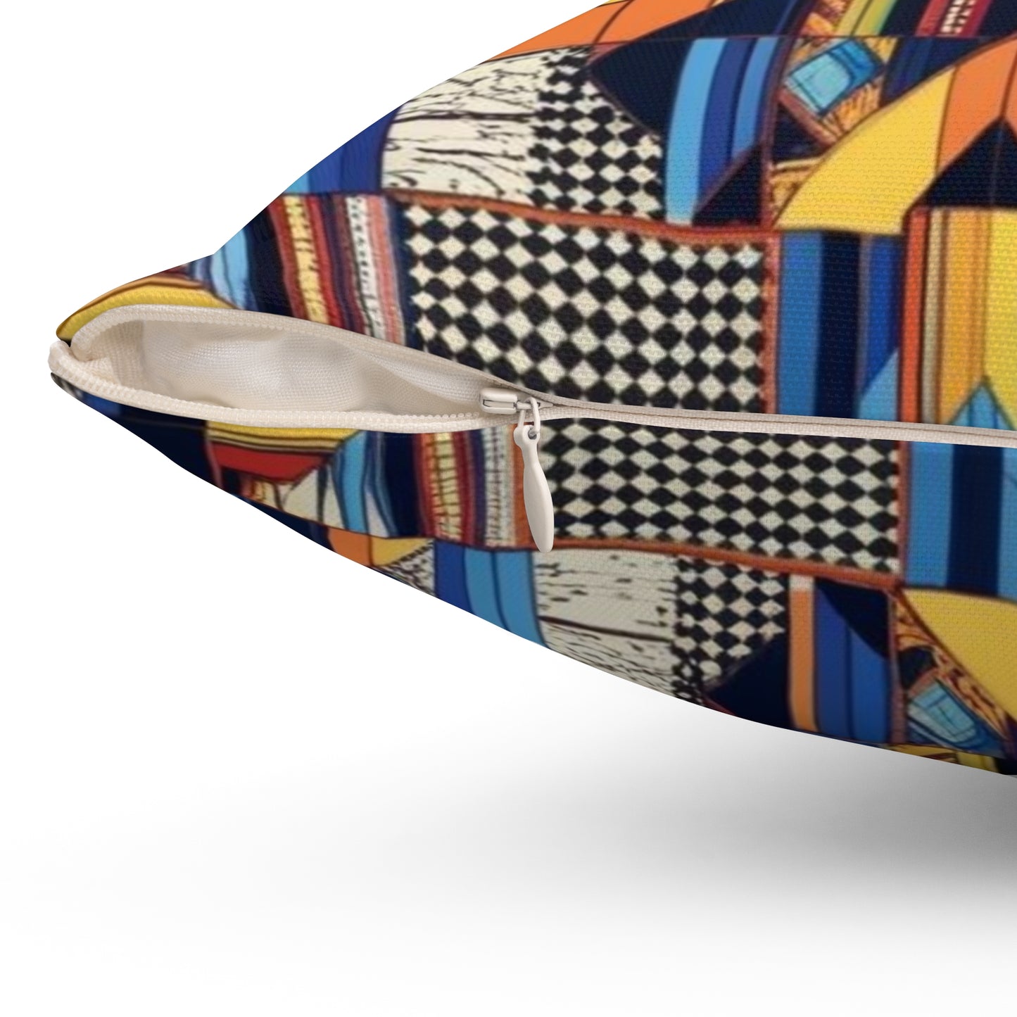 Boho Geometric Colorful Mandala Accent Star Cushion Throw Pillow