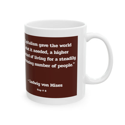 Capitalist Cup: Cup #8 (Series 1) Gift Mug