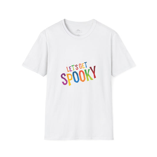 เสื้อยืดสำหรับผู้ใหญ่ Unisex รุ่น Let's Get Spooky Halloween Softstyle