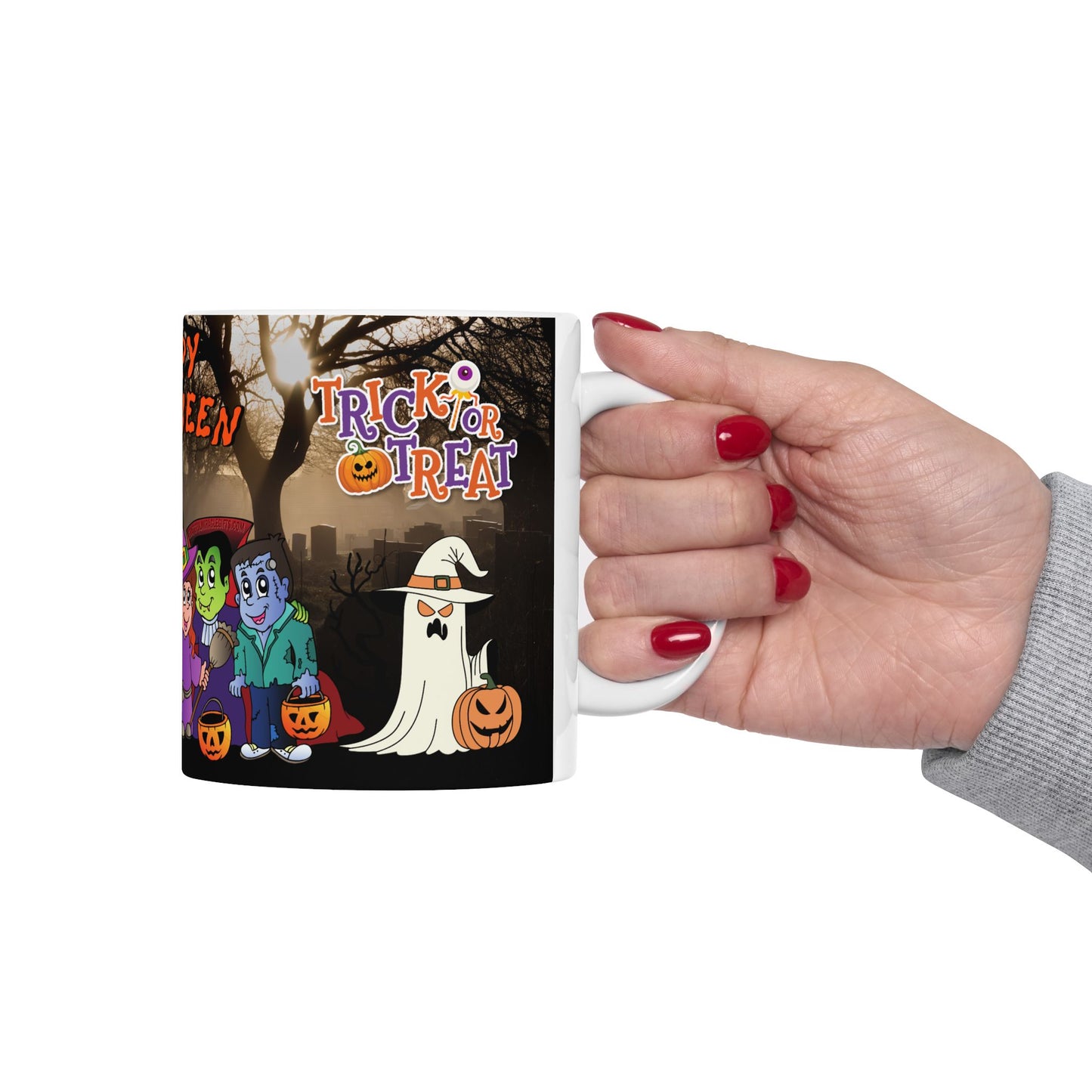 แก้วของขวัญวันฮัลโลวีนสำหรับเด็ก