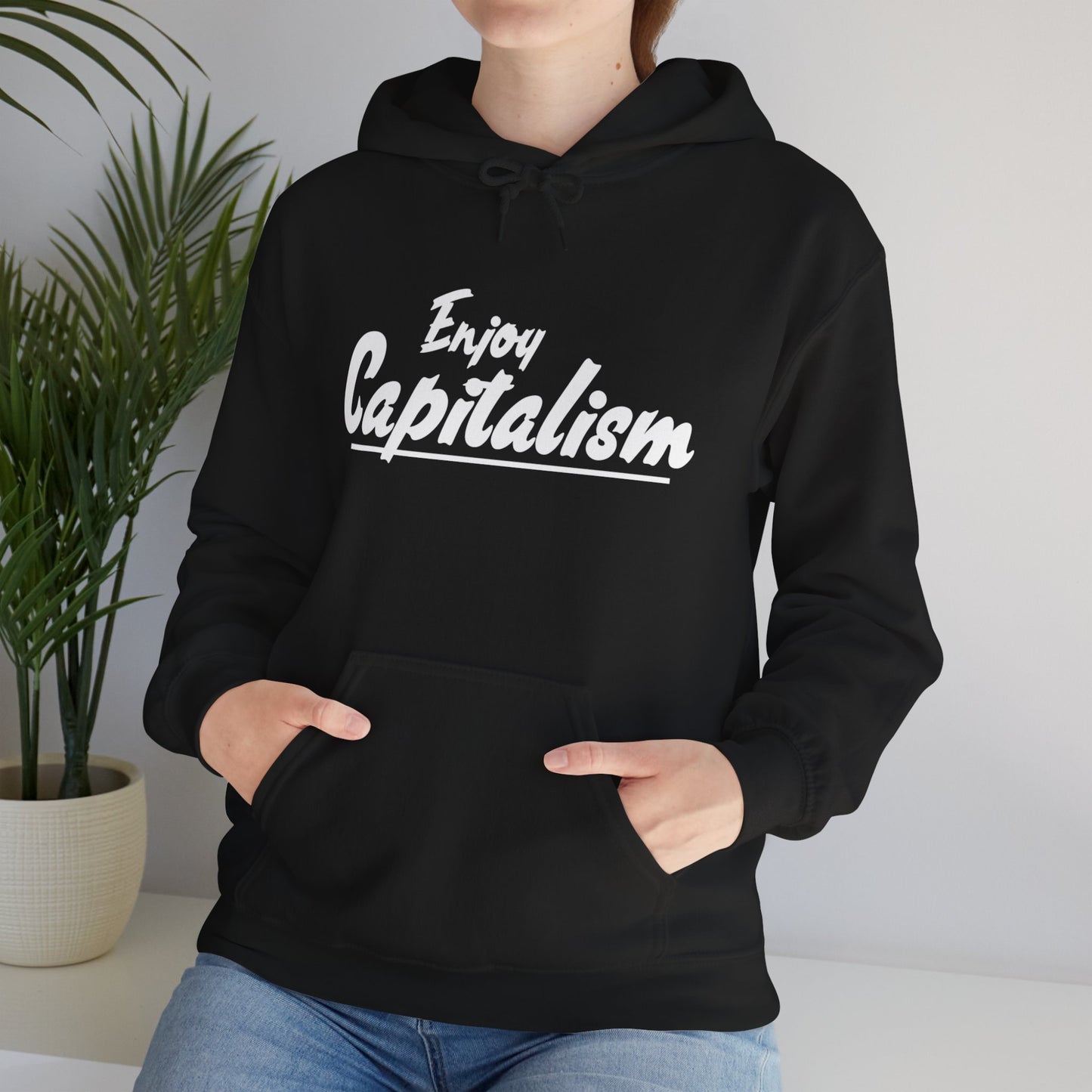 Unisex Enjoy Capitalism Hoodie