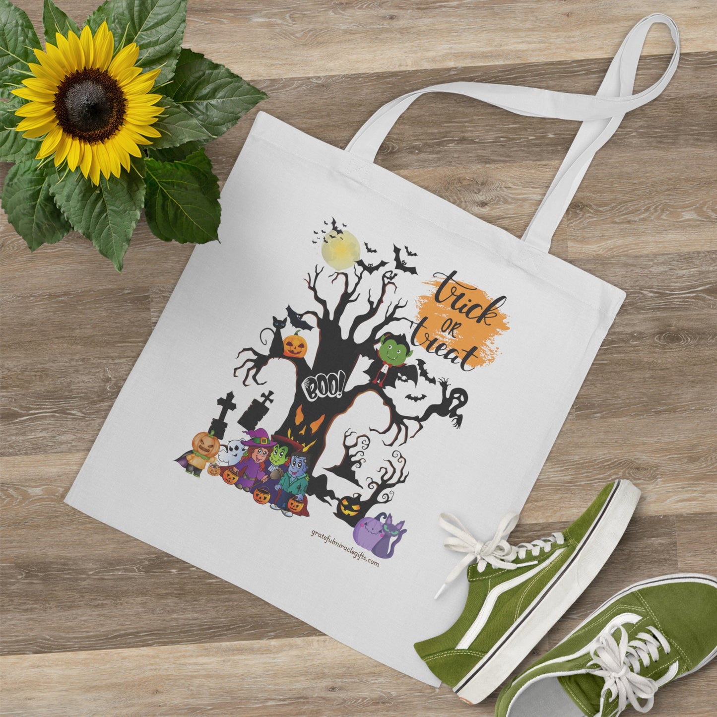 Halloween Tote Bag | Trick or Treat  Eco-Friendly