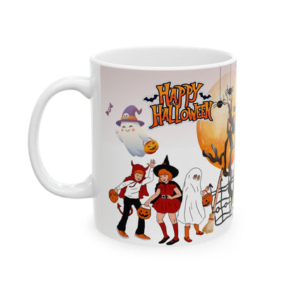 แก้วเซรามิกธีมฮาโลวีน - เหมาะสำหรับกาแฟ ชา ค่ำคืนแสนอบอุ่น การเล่นกลหรือเลี้ยงขนม ช่วงเวลาสยองขวัญ ของขวัญสำหรับผู้ชื่นชอบฮาโลวีน