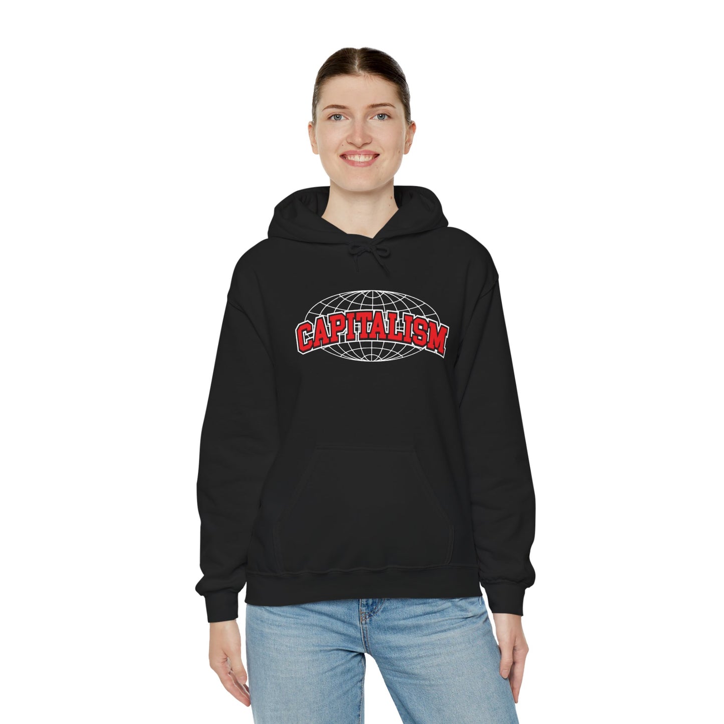 Capitalism Globe Hoodie