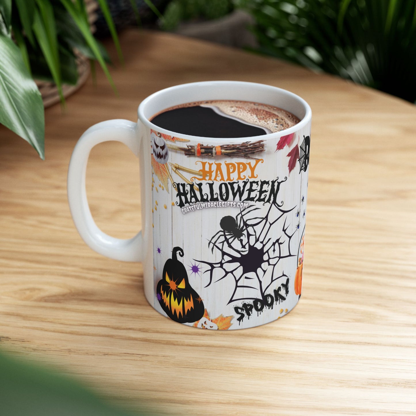 แก้วของขวัญฮาโลวีนสุดหลอน