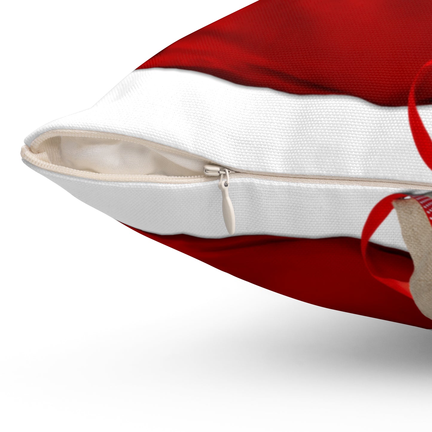 Santa Christmas Sack Gift Bag Decorative Pillow