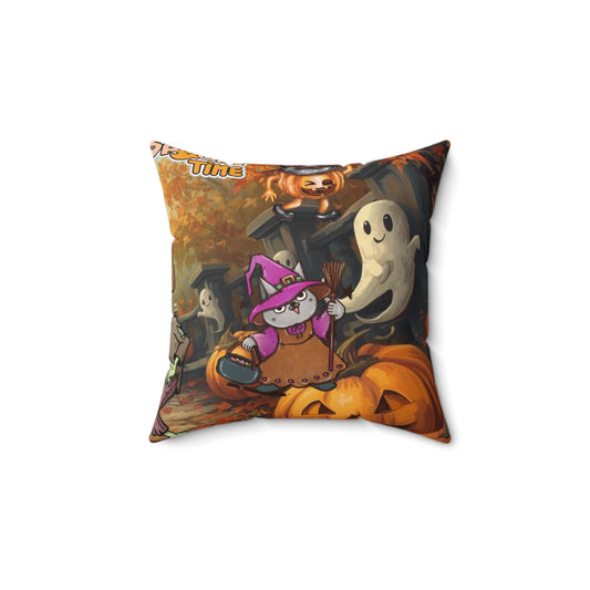 Copy of Halloween Square Pillow, Cozy Home Decor, Spooky Holiday Accent, Decorative Cushion, Autumn Vibes, Gift for Halloween Lovers