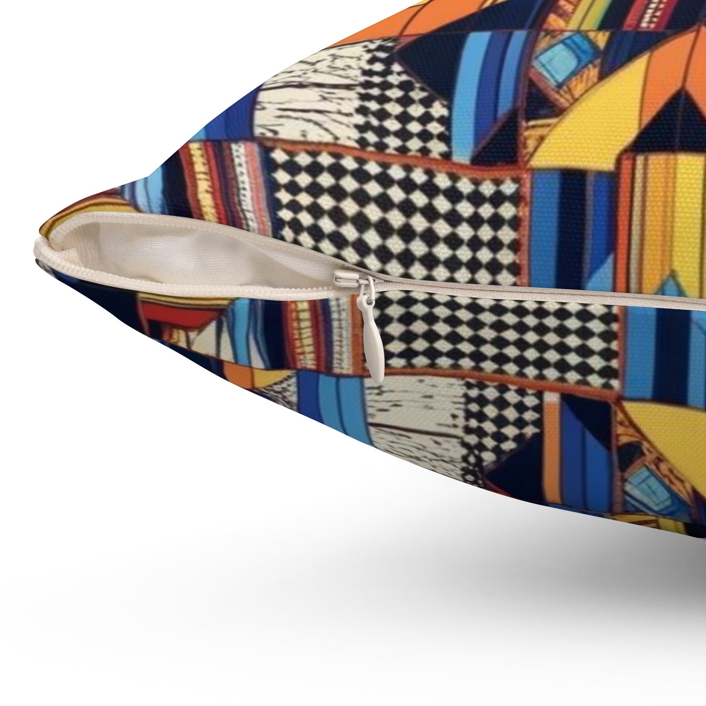 Boho Geometric Colorful Mandala Accent Star Cushion Throw Pillow