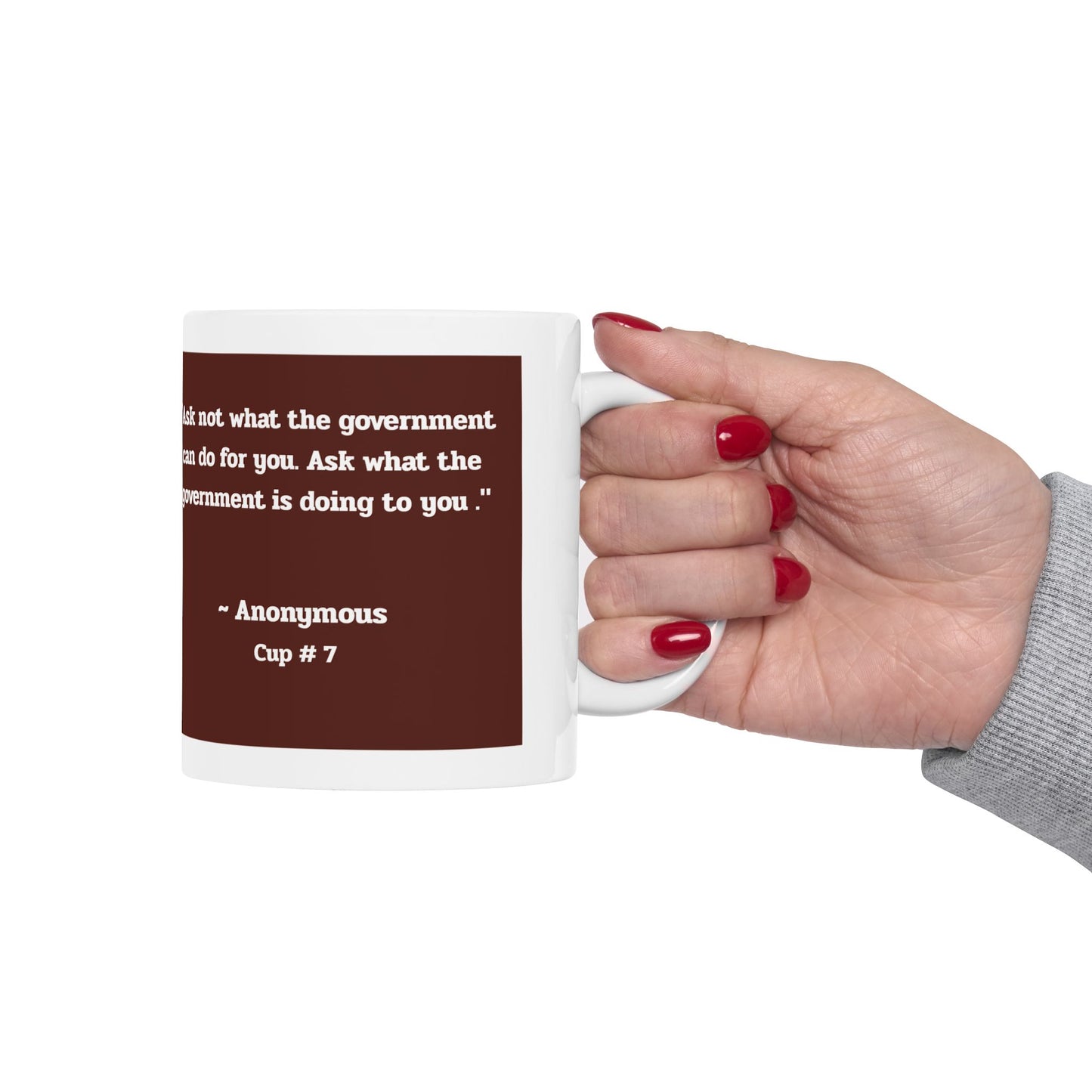 Capitalist Cup: Cup #7 (Series 1) Gift Mug