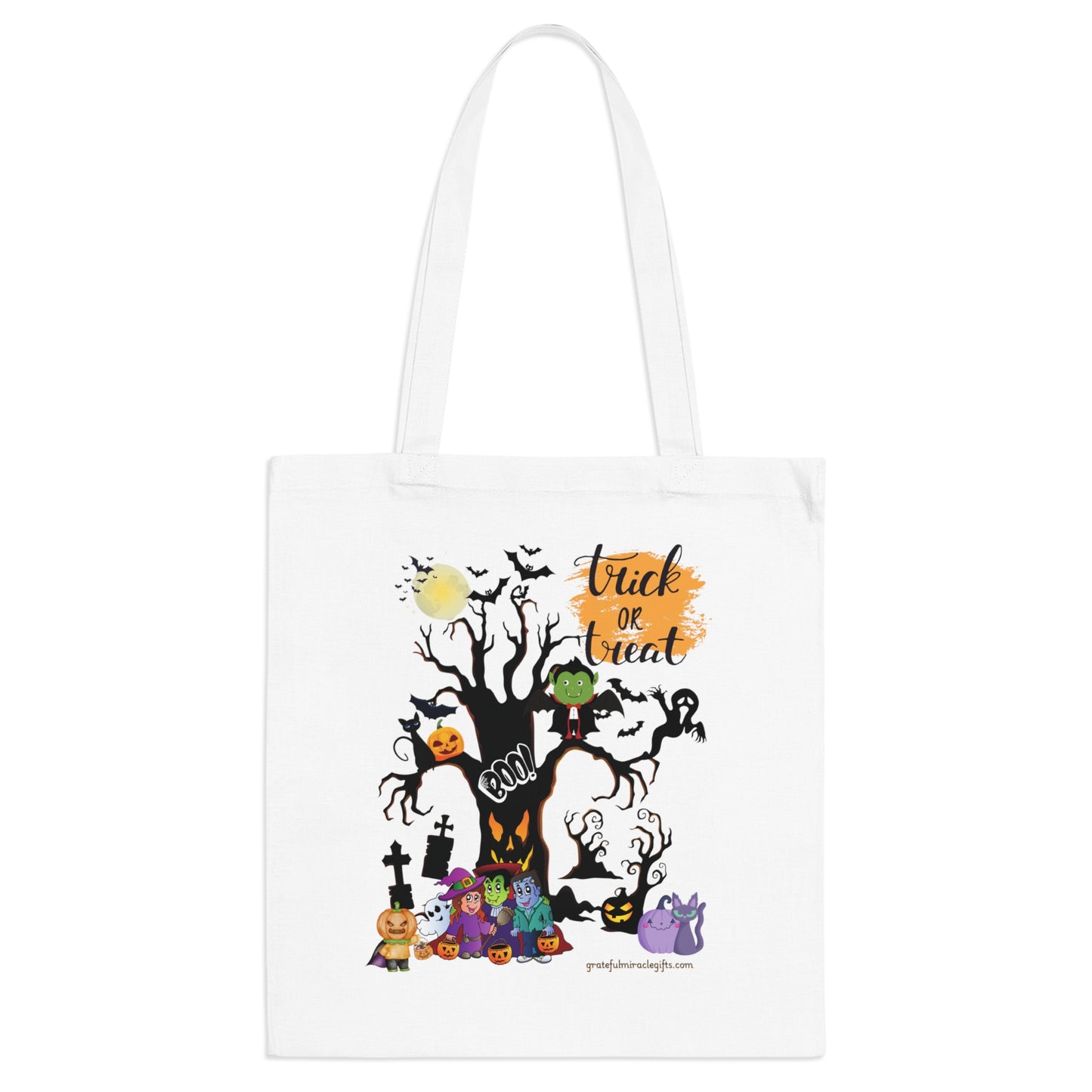 Halloween Tote Bag | Trick or Treat  Eco-Friendly