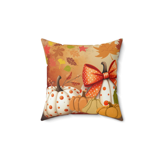 Miracle of Gratitude Autumn Throw Pillow