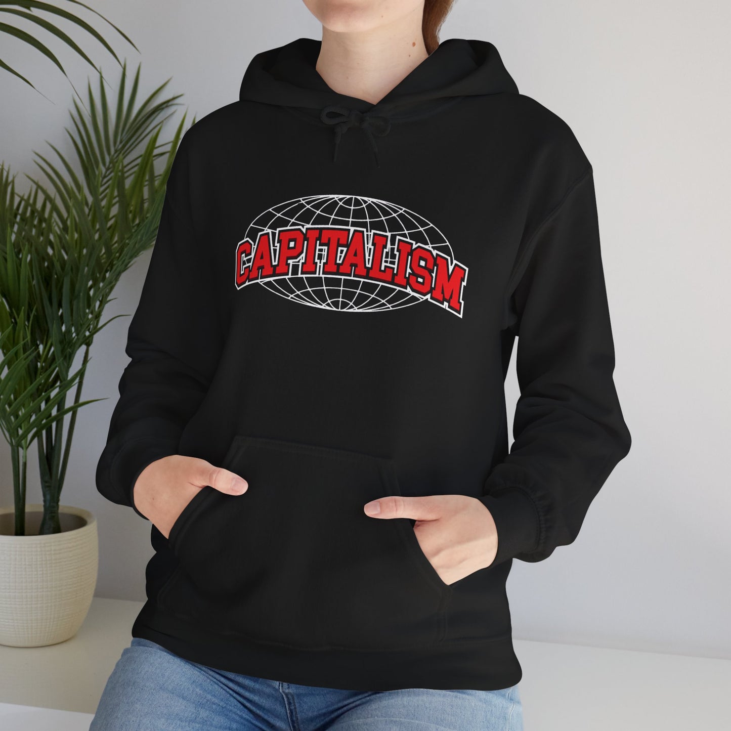 Capitalism Globe Hoodie